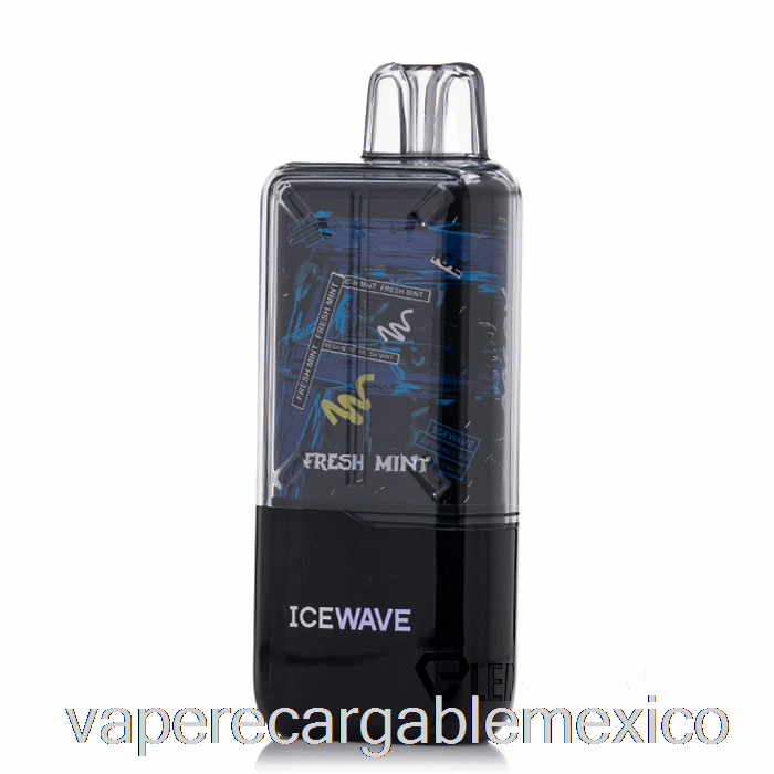 Vape Recargable Icewave X8500 Desechable Menta Fresca